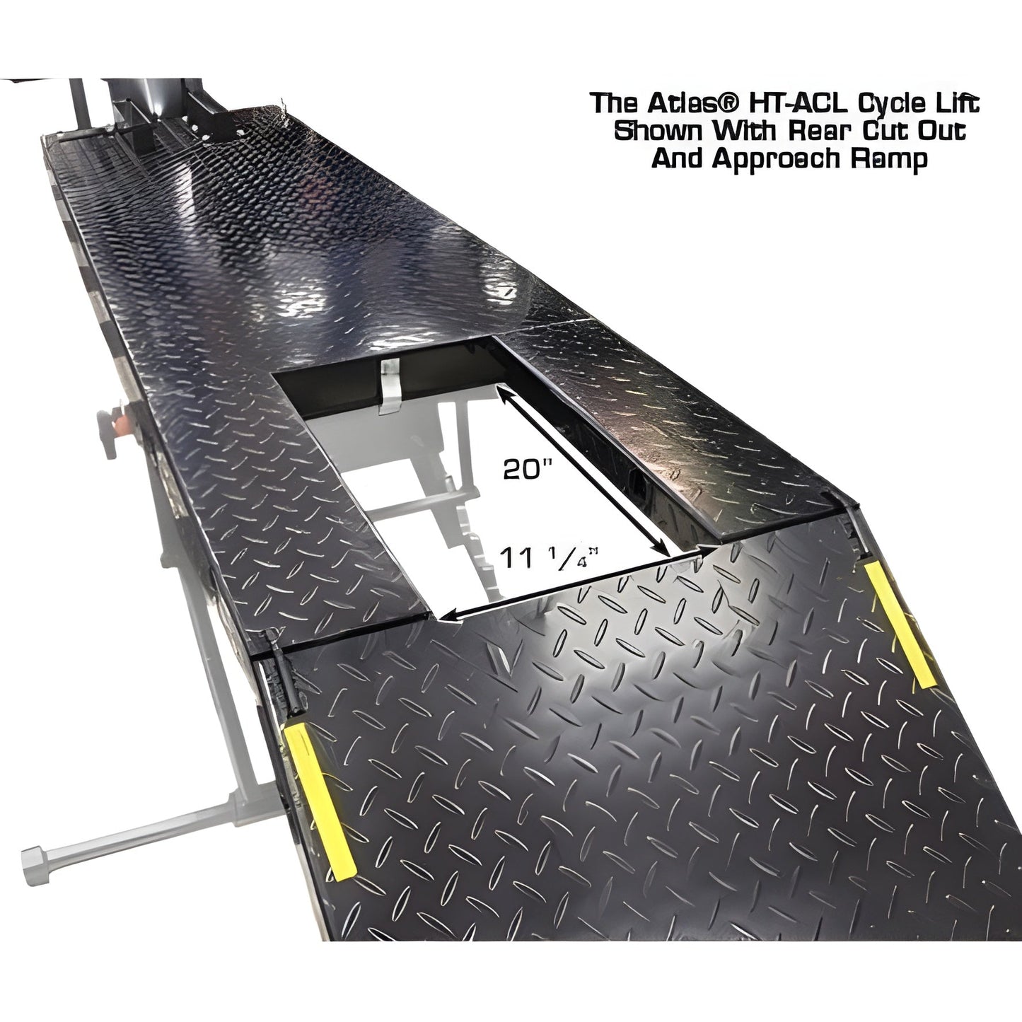 Atlas ACL Motorcycle Lift w/ Roller Plate - ATEHT-ACL-FPD