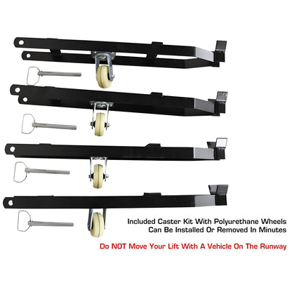 Atlas ALI APEX 8 4 Post Lift + RJ35 Sliding Jacks Combo - ATEATTD-APEX8-COMBO-FPD