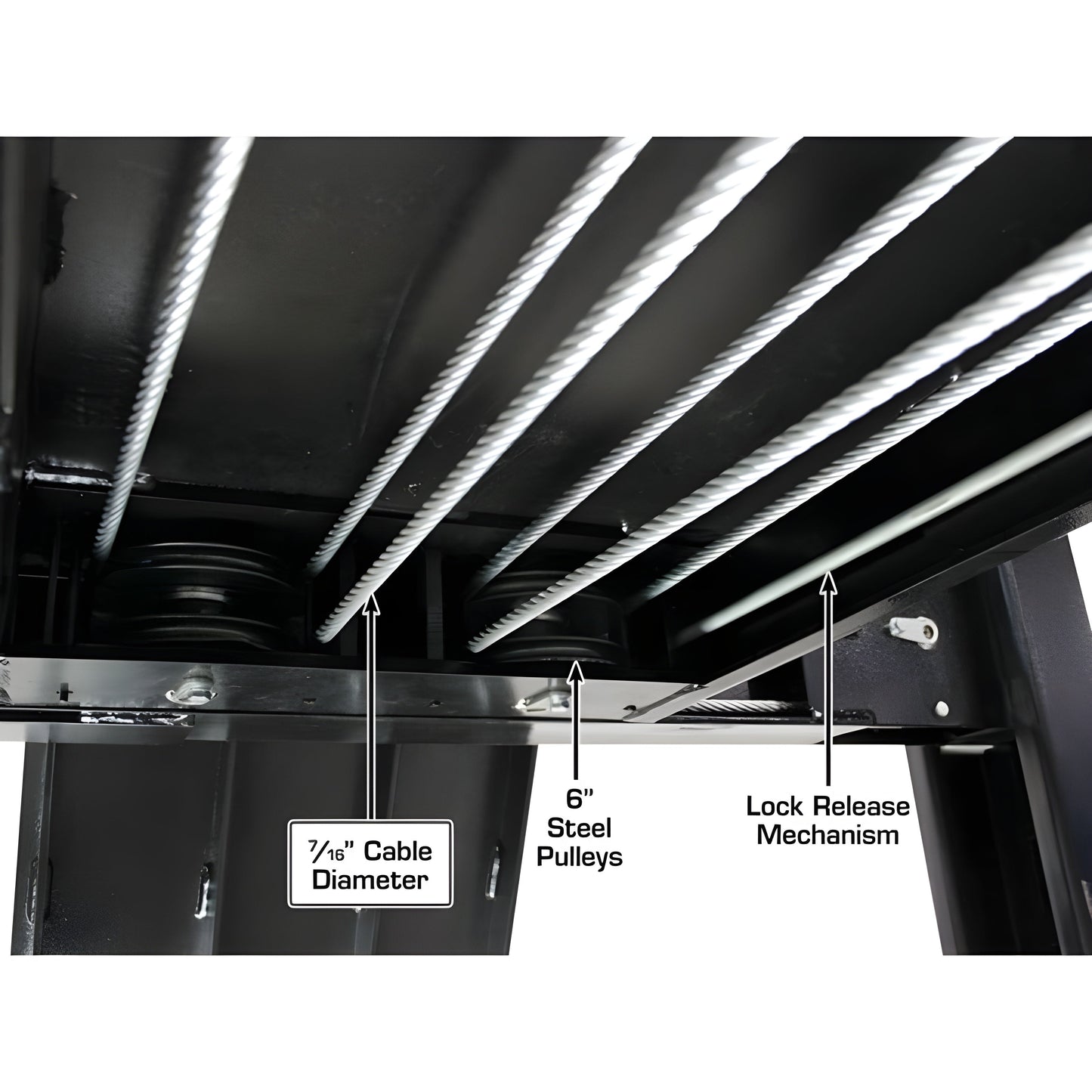 Atlas ALI  APEX9 4 Post Lift + RJ6 Rolling Bridge Jacks Combo - ATEAPEX9-COMBO1-FPD