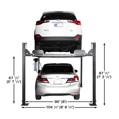 Atlas Apex 8 ALI  8,000 lb 4-Post Lift - ATEATTD-APEX8-FPD