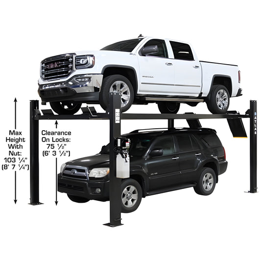 Atlas Apex 9 ALI 9,000 lb 4-Post Lift - ATEAPEX9-FPD