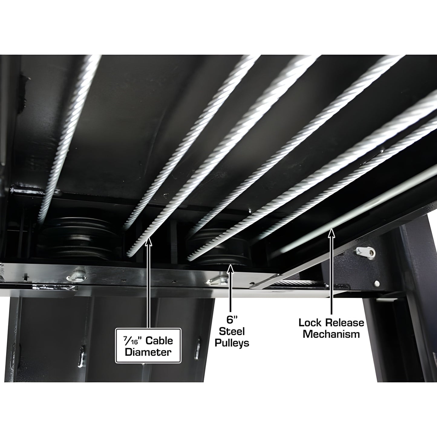 Atlas Apex 9 ALI 9,000 lb 4-Post Lift - ATEAPEX9-FPD