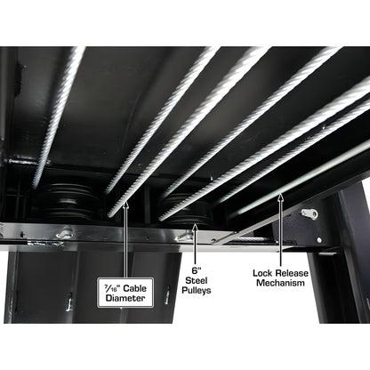Atlas Apex 9 ALI 9,000 lb 4-Post Lift - ATEAPEX9-FPD