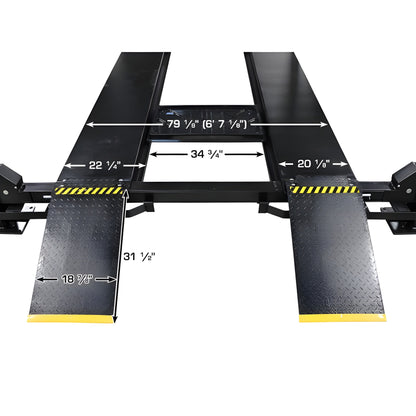 Atlas Apex 9 ALI 9,000 lb 4-Post Lift - ATEAPEX9-FPD