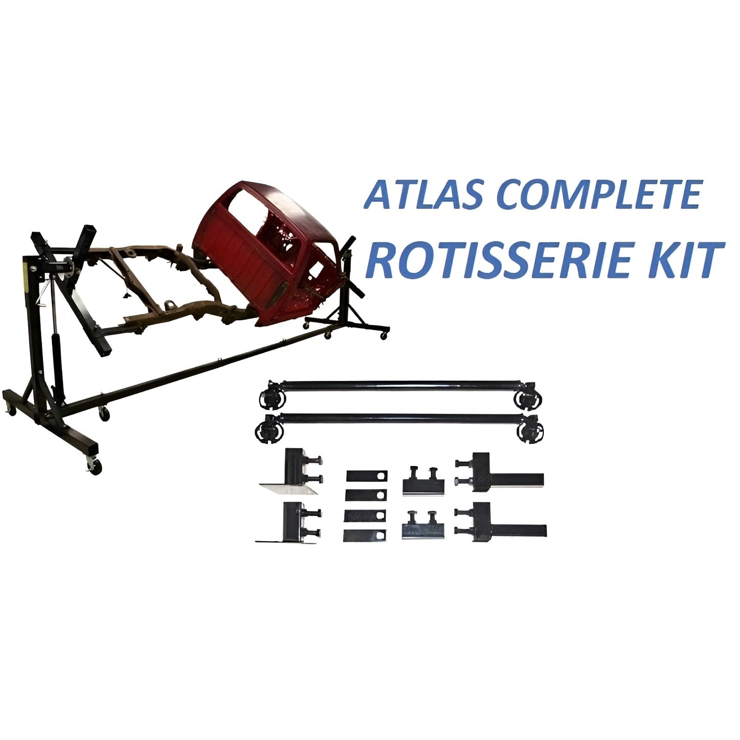 Atlas Auto SPINS Rotisserie W/ Adapters - ATEHT-ROTI-KIT-FPD