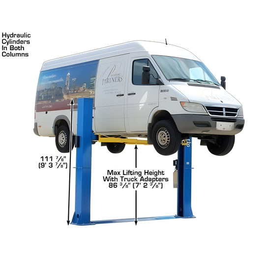 Atlas BP10000X 10,000 lb Baseplate 2 Post Lift - ATEATTD-BP10000X-FPD