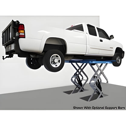 Atlas FM9SL 9,000 lb In Ground Full-Rise Lift - ATEATTD-FM9SL-FPD