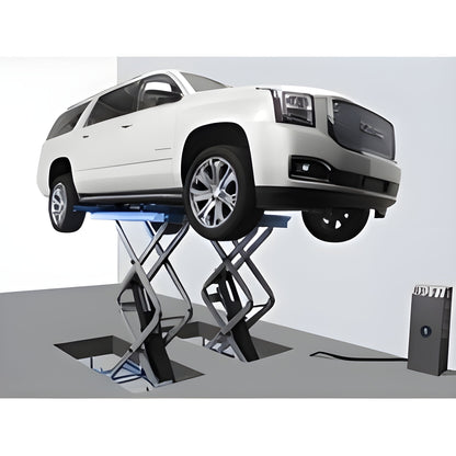 Atlas FM9SL 9,000 lb In Ground Full-Rise Lift - ATEATTD-FM9SL-FPD