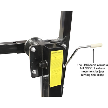 Atlas Auto SPINS (“SIMPLE POSITION IN SECONDS”) Rotisserie W/ Balance Bolt - ATEHT-ROTI-NEW-FPD