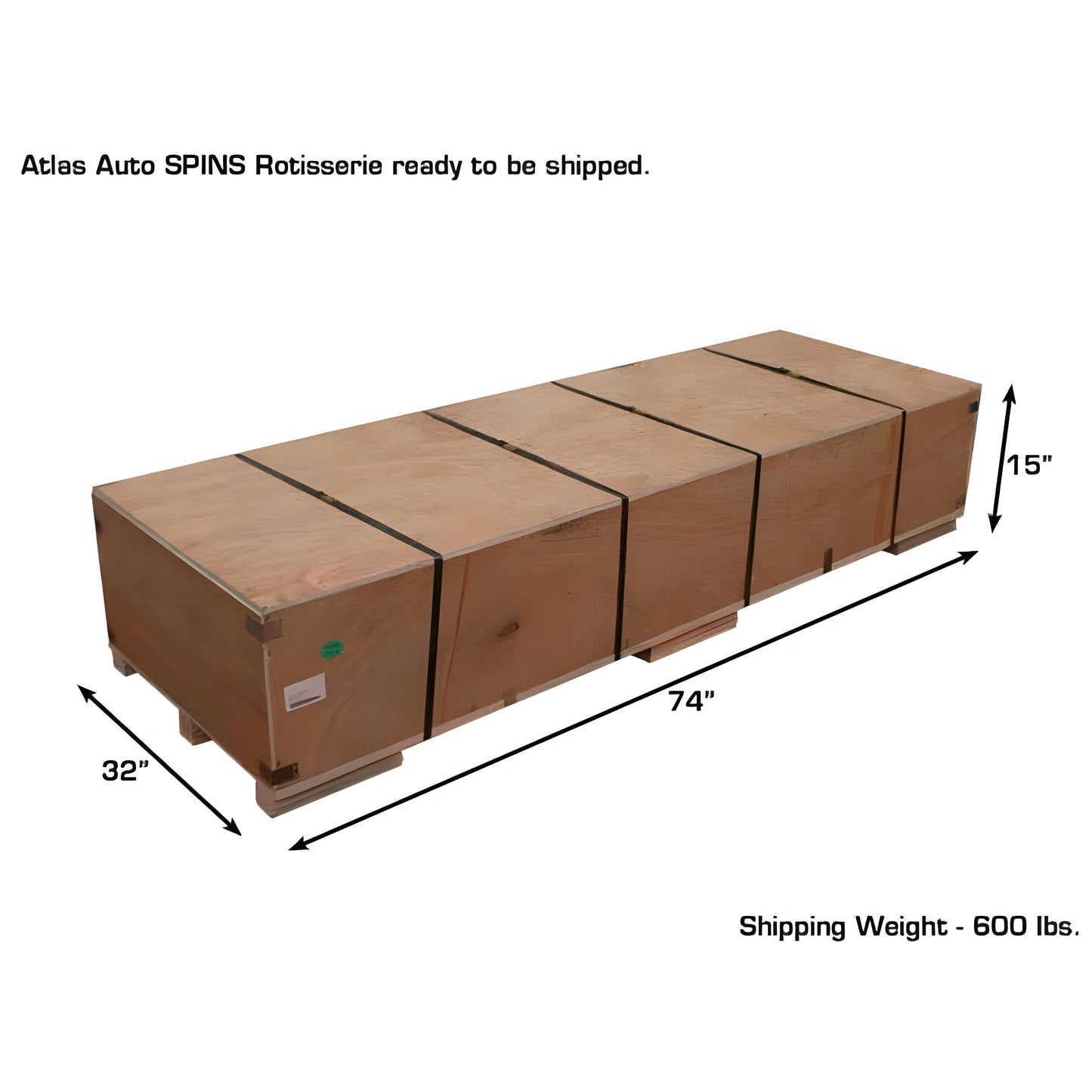 Atlas Auto SPINS (“SIMPLE POSITION IN SECONDS”) Rotisserie W/ Balance Bolt - ATEHT-ROTI-NEW-FPD