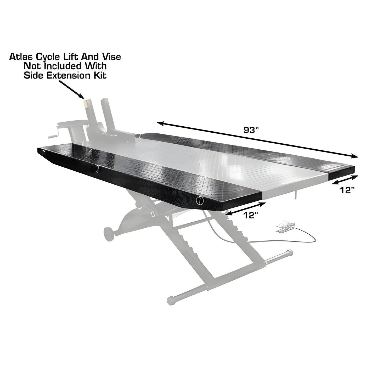 Atlas Cyclelift XLT Side Extension Kit - ATEHT-CYCLFTEXT-FPD