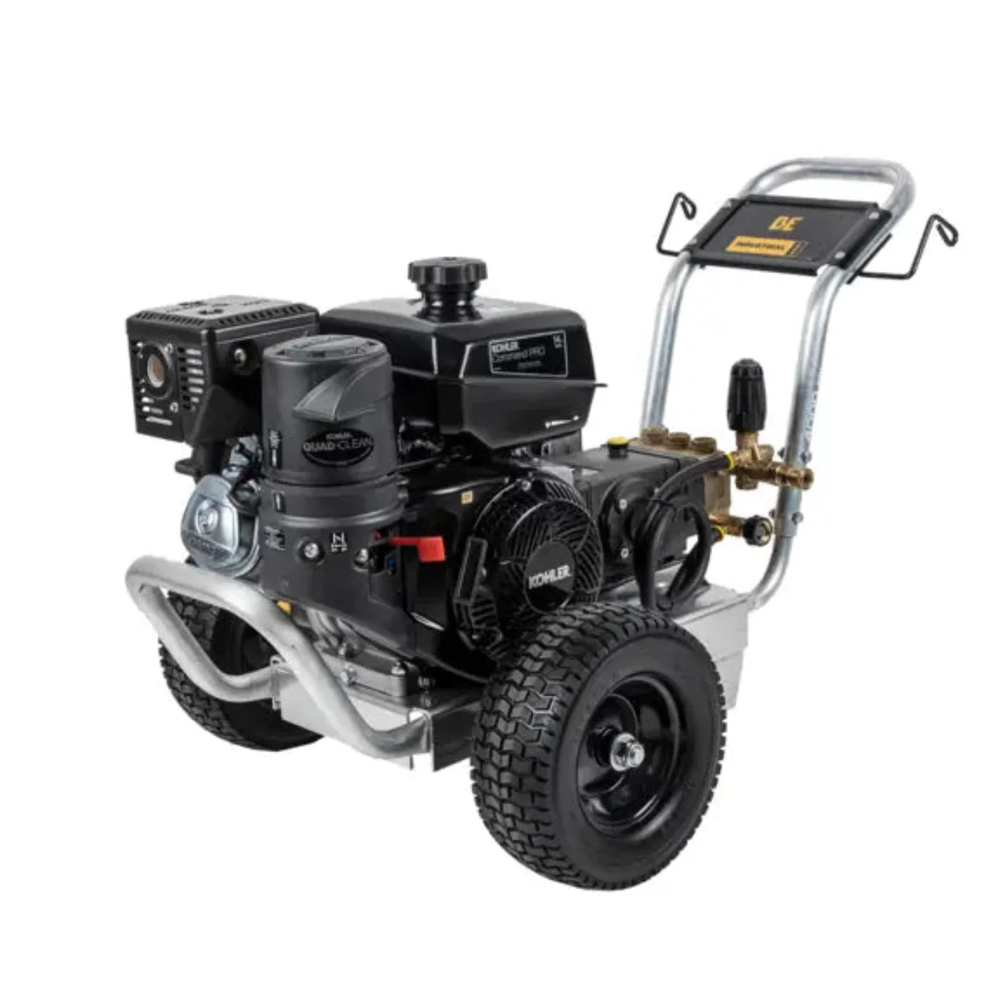BE Power 4,000 PSI - 4.0 GPM Gas Pressure Washer with Kohler CH440 Engine and AR Triplex Pump - PowerGen USA - B4014KABG
