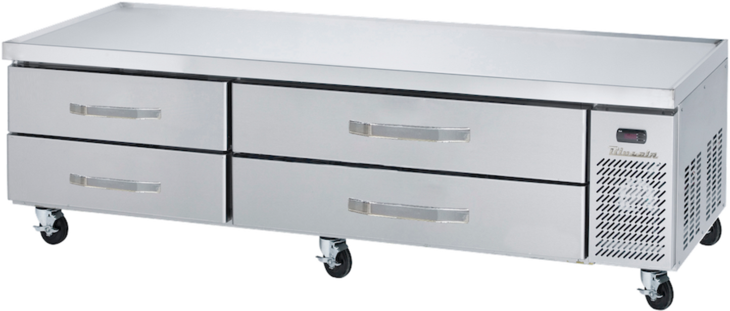 Blue Air BACB86M-HC | 86" Wide 4 Drawer Chef Base Refrigerator - BACB86M-HC