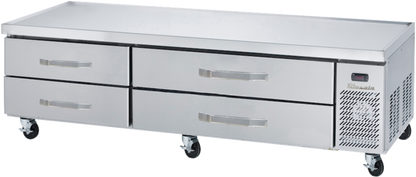 Blue Air BACB86M-HC | 86" Wide 4 Drawer Chef Base Refrigerator - BACB86M-HC