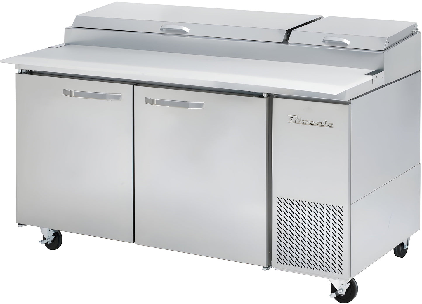 Blue Air   7" Wide 2 Door Pizza Prep Table - BAPP67-HC