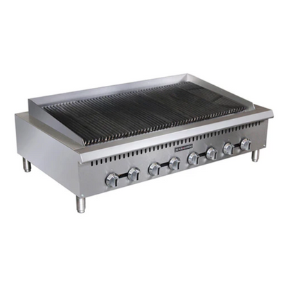 Adcraft  Black Diamond Heavy Duty Gas Charbroiler 48"W - BDCTC-48