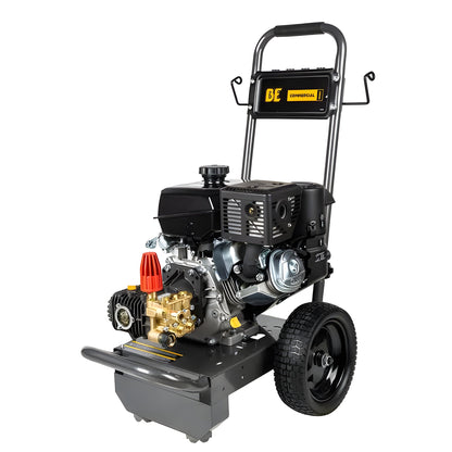 BE Power 4,200 PSI - 4.0 GPM Gas Pressure Washer with KOHLER CH440 Engine and Triplex Pump - PowerGen USA - B4214KC
