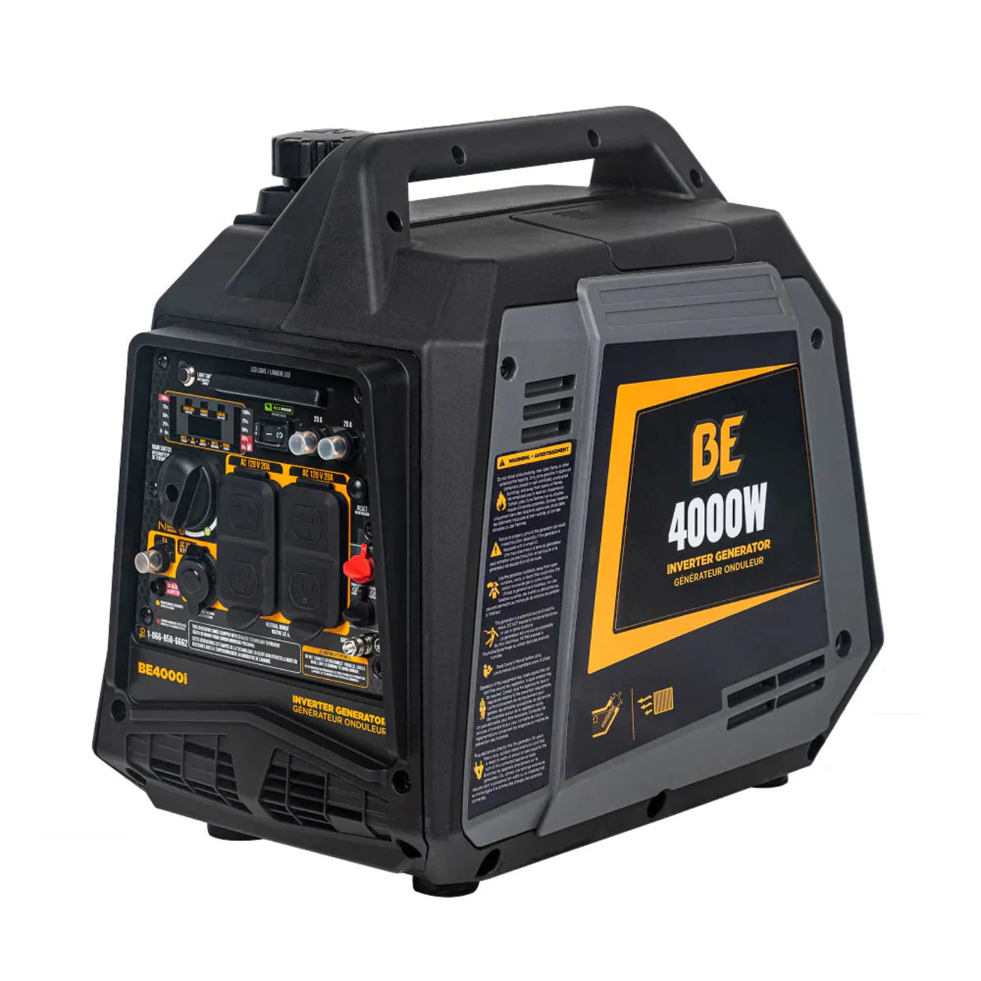 BE Power Equipment 4,000 Watt Digital Inverter Generator - BE4000I