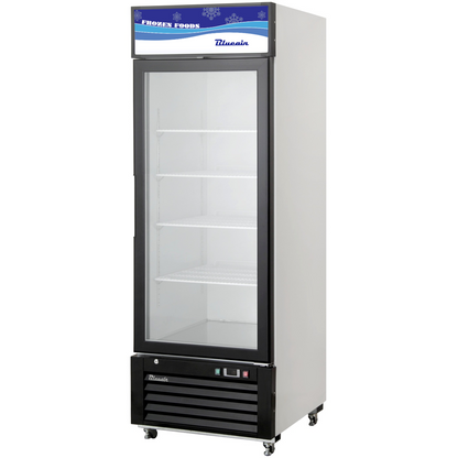 Blue Air BKGF23-HC | 27" Wide 1 Swing Door White Merchandiser Freezer - BKGF23-HC