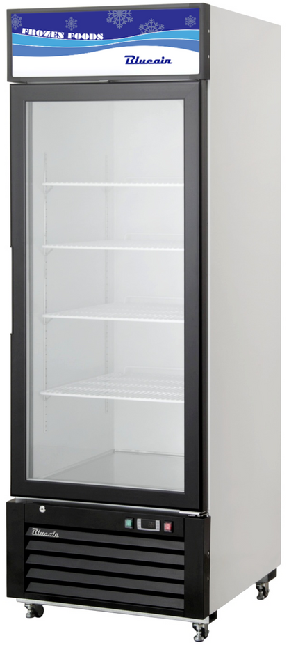 Blue Air BKGF23-HC | 27" Wide 1 Swing Door White Merchandiser Freezer - BKGF23-HC
