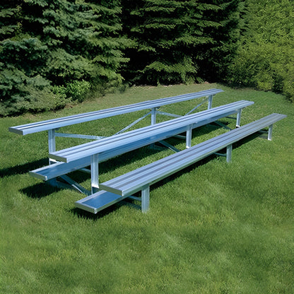 Bleacher 3 Row 27' All Aluminum Standard Bleacher - BLCH-327AL