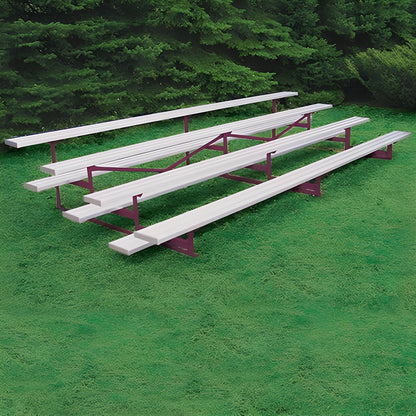 Bleacher 4 Row 21' All Aluminum Standard Bleacher - BLCH-421AL
