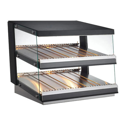 BakeMax 31-1/2" Titan Series Heated Display Case, Countertop, 1160 watts - BMHGG01