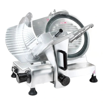 BakeMax 23.5" Meat Slicer Manual Gravity Feed, 12" Blade, 120/60/1 - BMMSM08