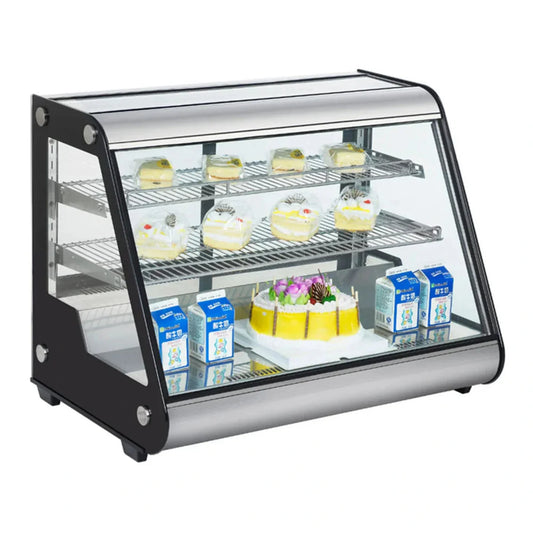 BakeMax 27.6" Titan Series Refrigerated Display Case, Countertop, 120v/60/1 - BMREF28
