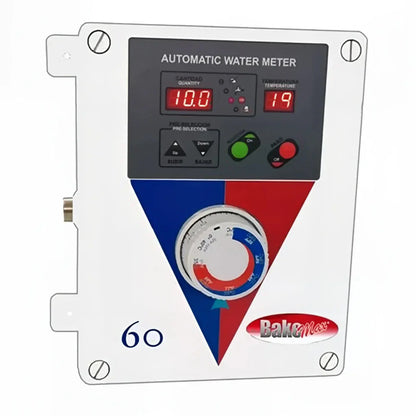 BakeMax 13" Automatic Water Meter w/ Digital Display, 110v/60/1 - BMWM015