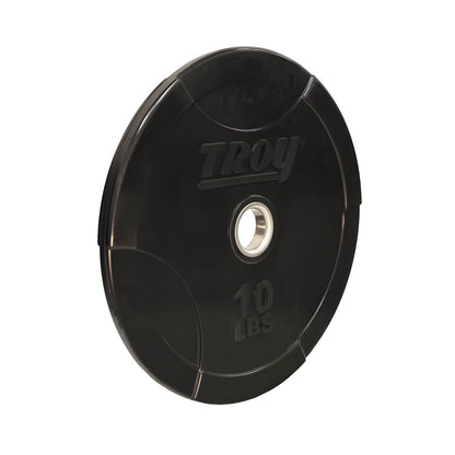 TROY BO-SBP Black Solid Bumper Plate w Steel Insert - BO-230SBP_Set