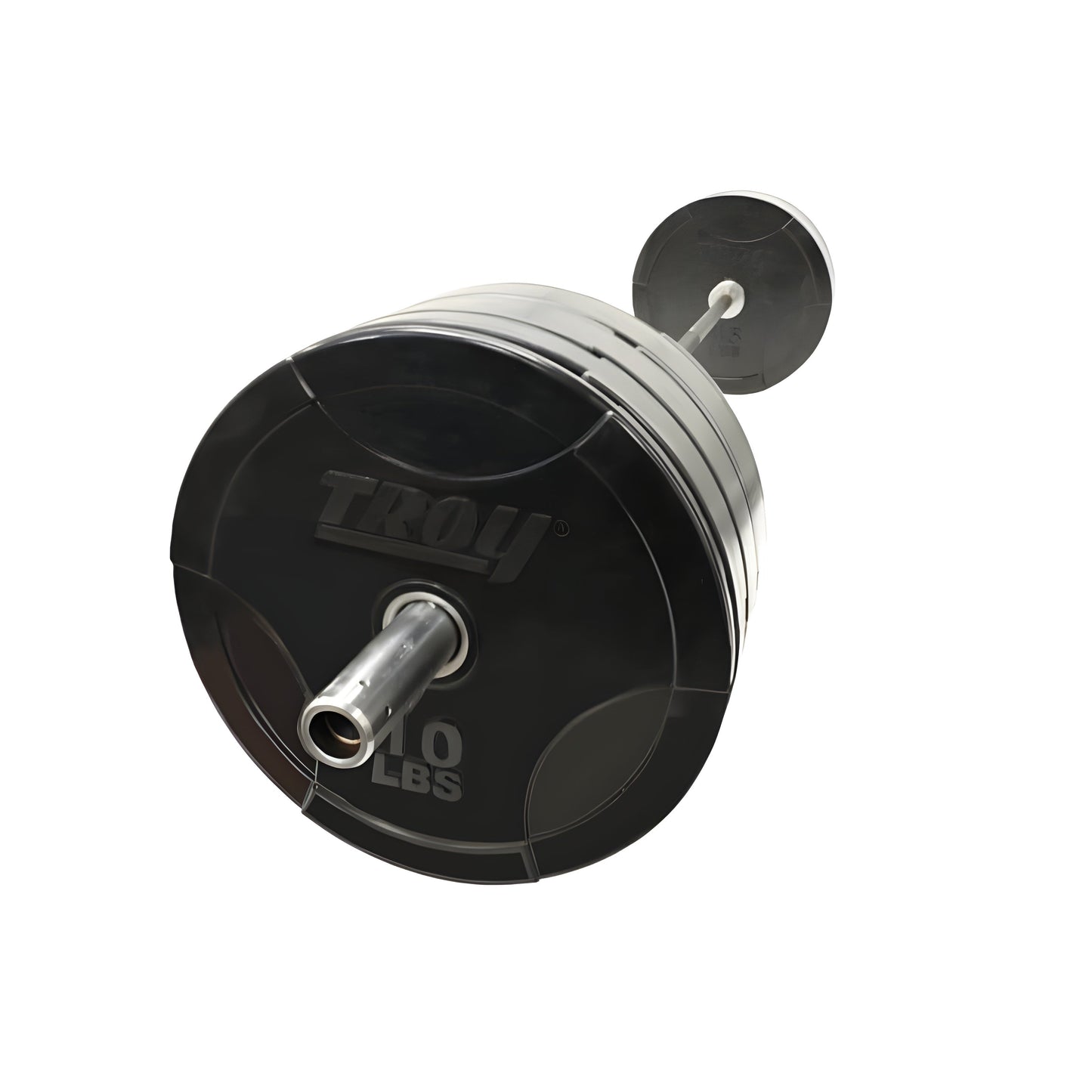 TROY BO-SBP Black Solid Bumper Plate w Steel Insert - BO-230SBP_Set