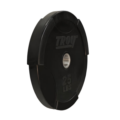 TROY BO-SBP Black Solid Bumper Plate w Steel Insert - BO-230SBP_Set