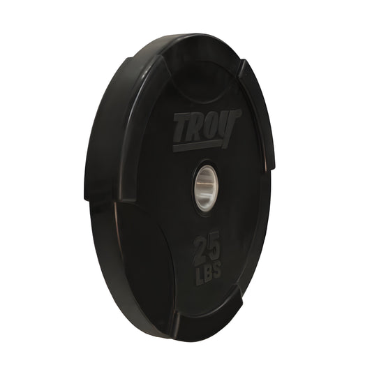 TROY BO-SBP Black Solid Bumper Plate w Steel Insert - BO-230SBP_Set