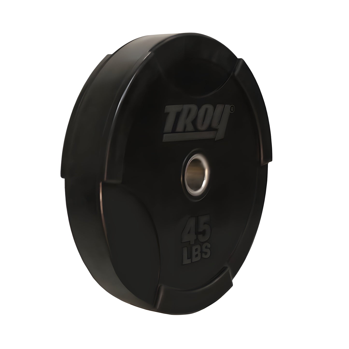 TROY BO-SBP Black Solid Bumper Plate w Steel Insert - BO-230SBP_Set