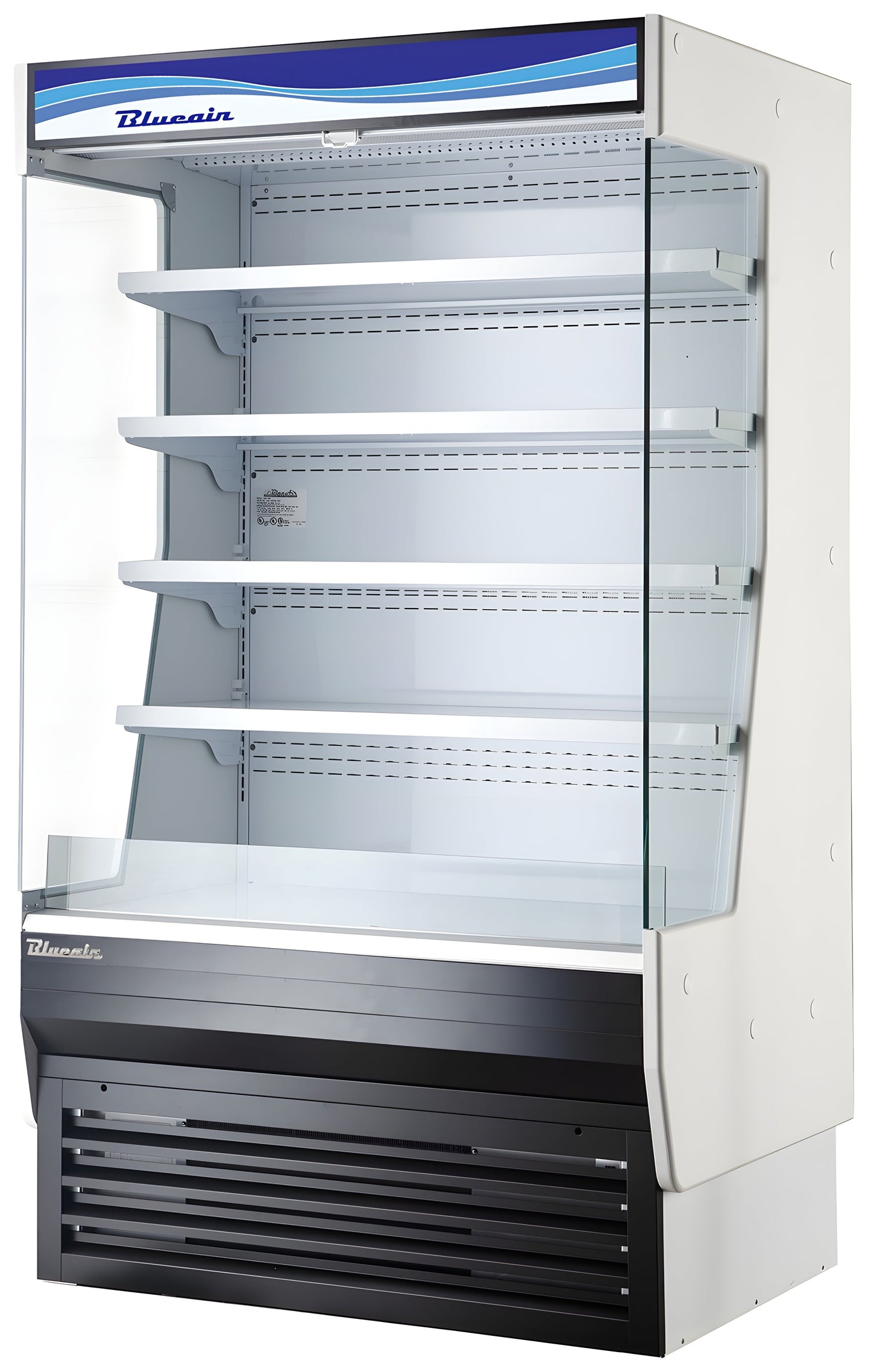 Blue Air   60" Wide Steel Open Display Case - BOD-60G