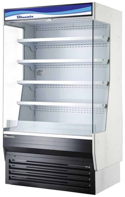 Blue Air   60" Wide Steel Open Display Case - BOD-60G