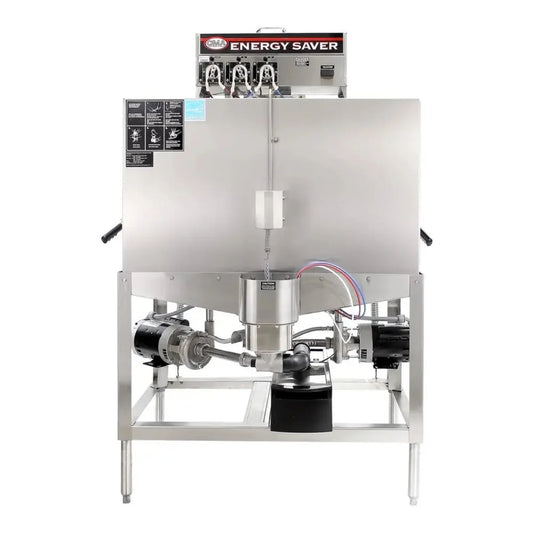 CMA Dishmachine B Double Rack Upright Low Temperature Chemical Sanitizing Dishwasher, 1 Phase, 115V, 60Hz