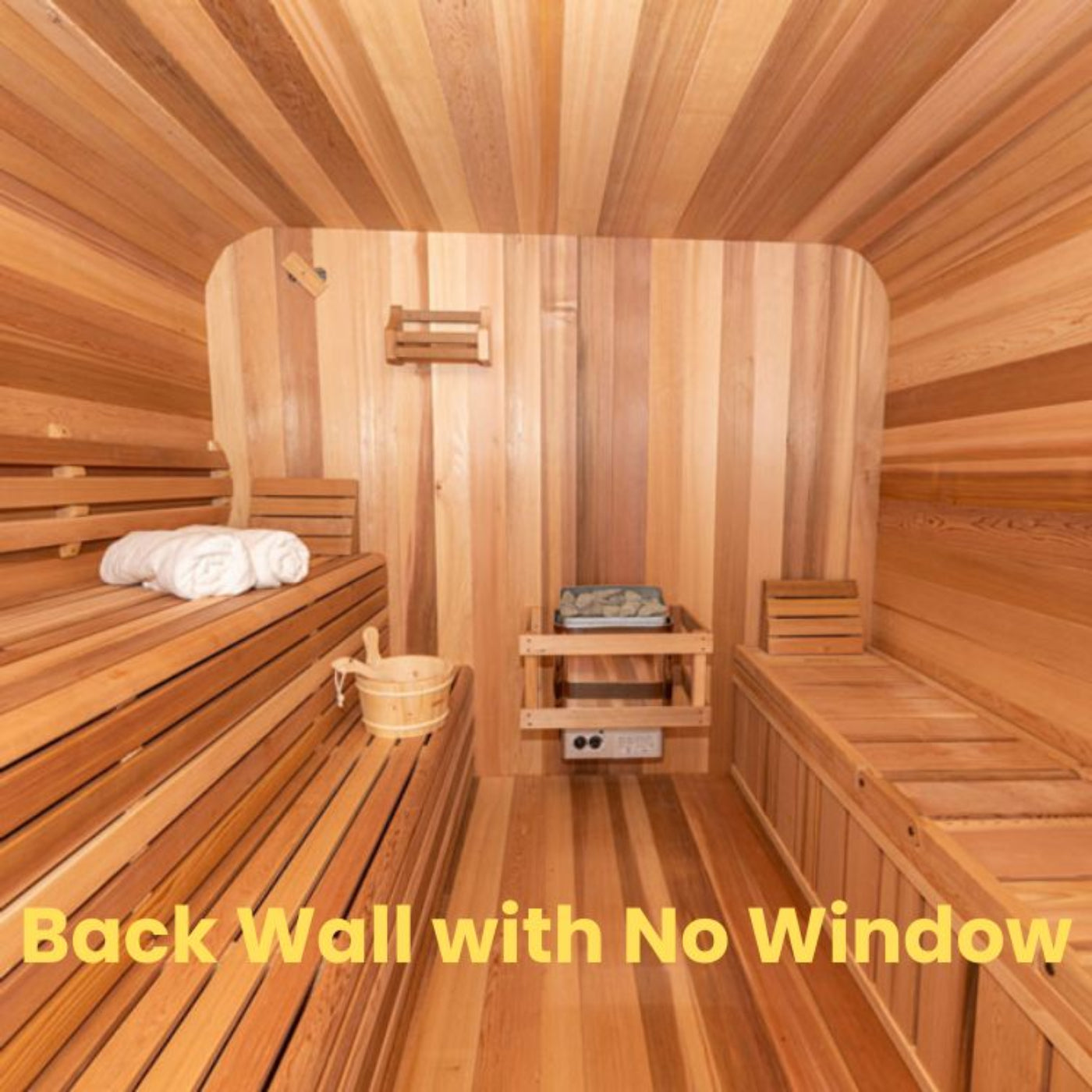 Dundalk Leisure Knotty Cedar Outdoor Luna Sauna - 862LUE