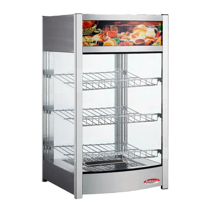 BakeMax 18" Titan Series Heated Display Case, Countertop, 120/60/1 - BMCBF18