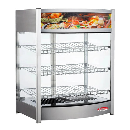 BakeMax  25" Titan Series Heated Display Case, Countertop - BMCBF25