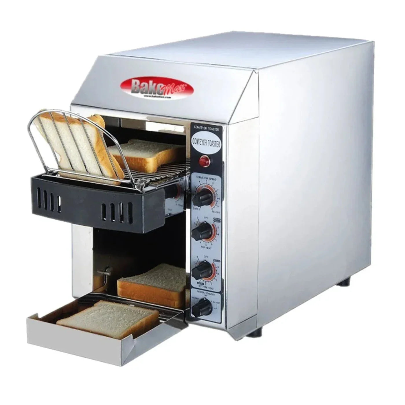 BakeMax13.4" Conveyor Toaster, Countertop, 180 Pieces/hour -  BMCT150