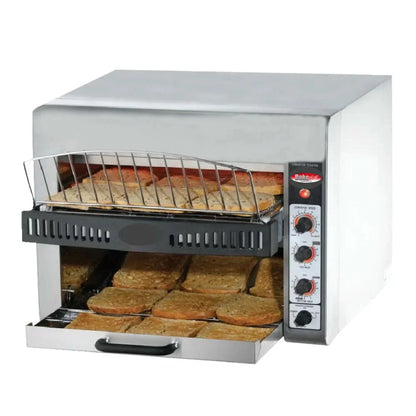 BakeMax 17.7" Conveyor Toaster, Countertop, 500 Pieces/hour -  BMCT450
