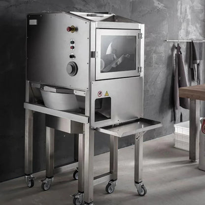 BakeMax BMDD005 28.5" Automatic Dough Divider/Rounder, 44 Liter Dough Hopper, 115/60/1 -  BMDD005