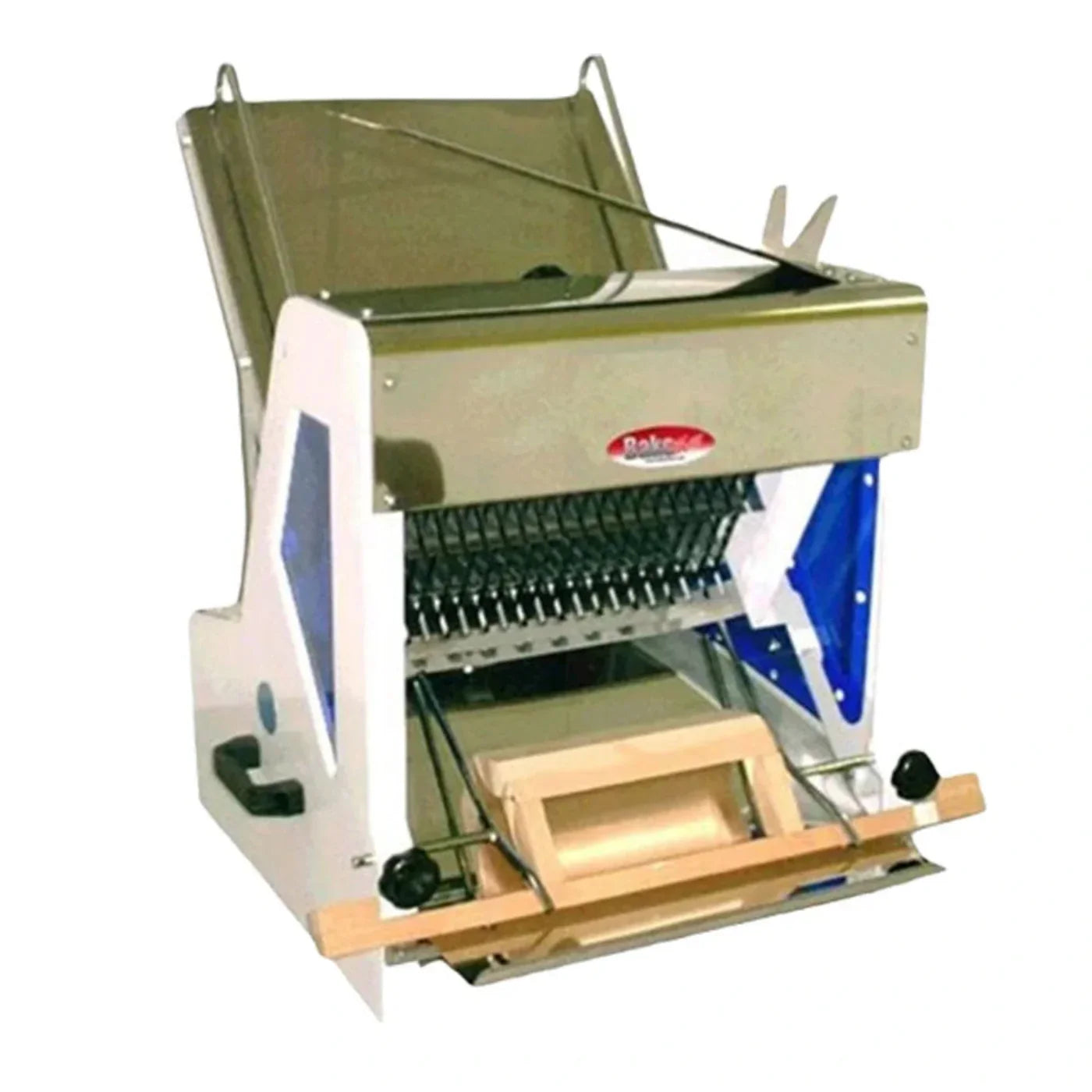 BakeMax30" Gravity Feed Bread Slicer, Countertop, 15" Max Loaf Length, 110/60/1 -  BMGF001-5