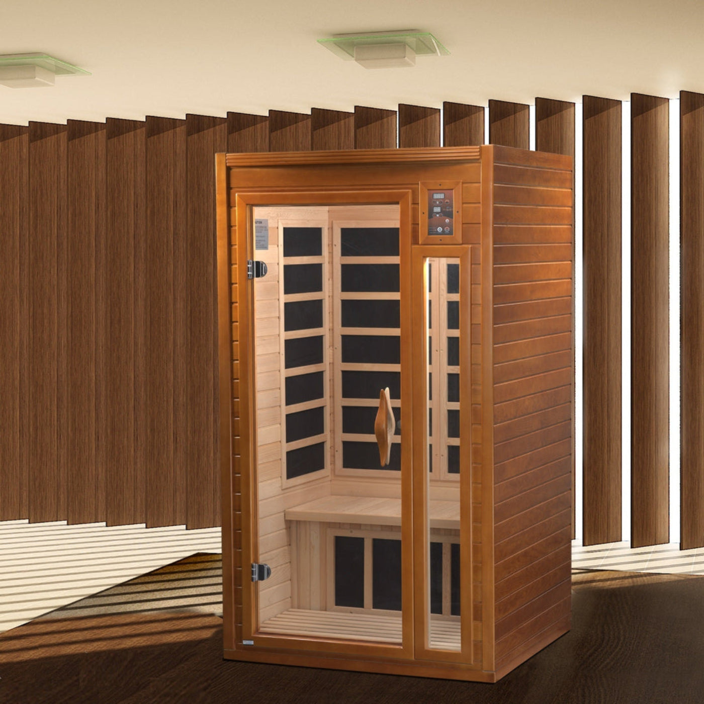 Dynamic Saunas Barcelona Elite Ultra Low EMF Infrared Sauna (DYN-6106-01) - DYN-6106-01 Elite