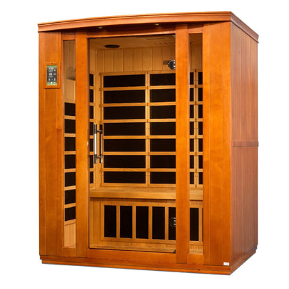 Dynamic Saunas Bellagio 3 Person Low EMF Far Infrared Sauna (DYN-6306-02) - DYN-6306-02