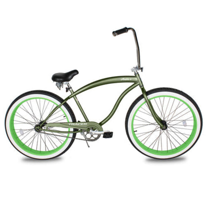 Tracer 29" Avalon GT Fat Tire Stretch Beach Cruiser Bike - MB-AVALON GT29-MBK/PLS