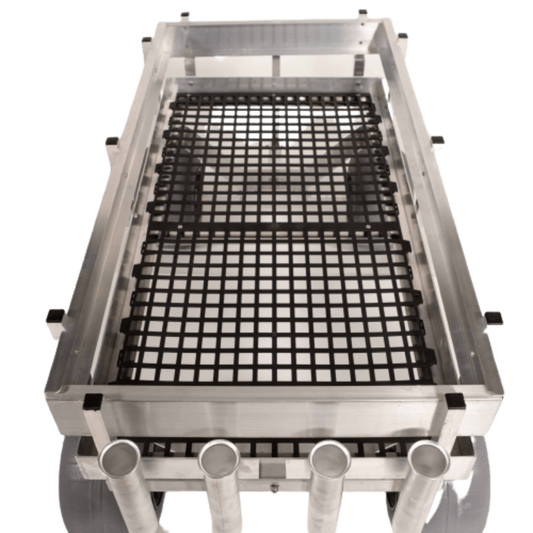 Alumacart ALUM315 Big Kahuna UV Decking with Rod Holders New