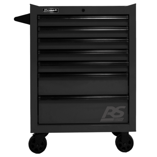 Homak  27” RS Pro Series 7 Drawer Roller Cabinet - BK04027770